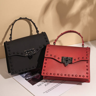 Bolsa de geléia de luxo de 2022 Bolsa de mão de PVC mais moderna com fecho de fecho