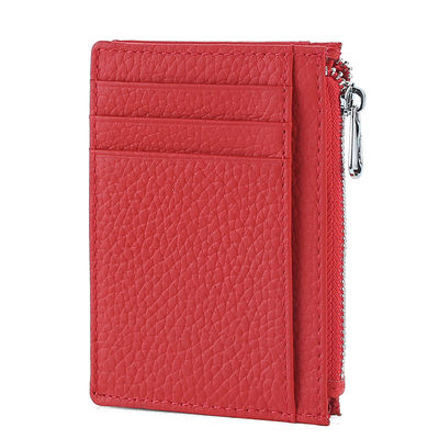 Logotipo personalizado aceito Último bolso frontal minimalista Rfid carteira de carteira portátil para homens