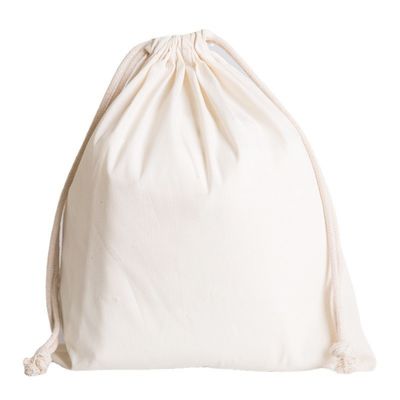 Saco de pó de algodão natural com tecido à prova d'água para sacos escolares embalagem de carrinhos