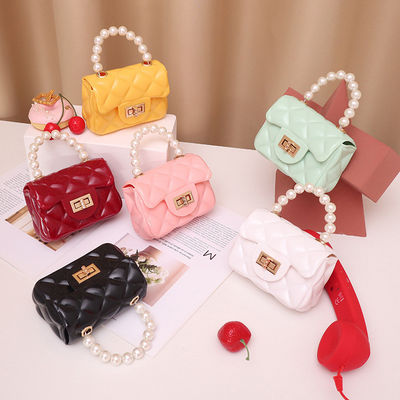 Jelly Crossbody Mini Meninas Mulheres Bolsas de Mão Mulheres Crianças Bolsas de Mão com Logotipo Personalizado