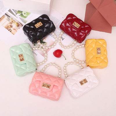 Jelly Crossbody Mini Meninas Mulheres Bolsas de Mão Mulheres Crianças Bolsas de Mão com Logotipo Personalizado