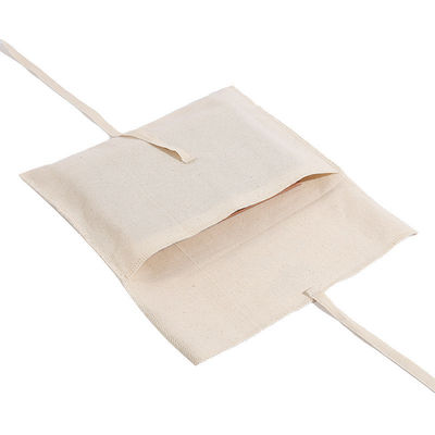 Saco de envelope de algodão impresso com logotipo personalizado ecológico para saco de poeira de envelope orgânico