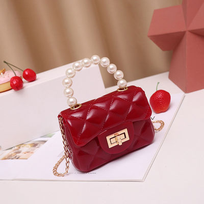 Jelly Crossbody Mini Meninas Mulheres Bolsas de Mão Mulheres Crianças Bolsas de Mão com Logotipo Personalizado