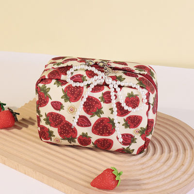 2024 Logotipo personalizado aceito Mini bolso de batom portátil com conveniência de cosméticos