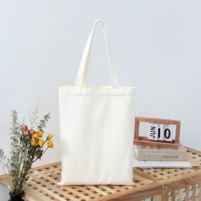 Material de revestimento Tela de algodão simples reciclado a quente Saco de compras de publicidade Saco para promoção
