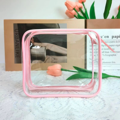 Promoção Venda Estilo de Moda Saco de maquiagem transparente e à prova d'água para a sua coleção cosmética