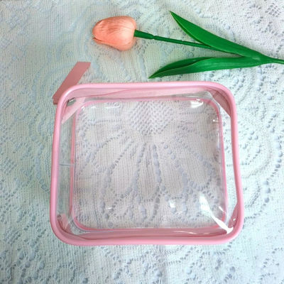 Promoção Venda Estilo de Moda Saco de maquiagem transparente e à prova d'água para a sua coleção cosmética