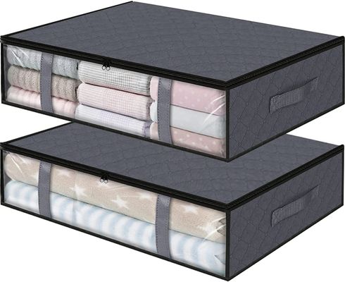 Logotipo personalizado aceito sob roupas de cama Caixas de armazenamento Personalizar sua solução de armazenamento