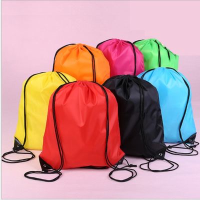 Saco de cordas personalizado para a vida escolar diária Material poliéster multifuncional