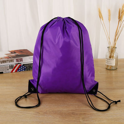 Saco de cordas personalizado para a vida escolar diária Material poliéster multifuncional