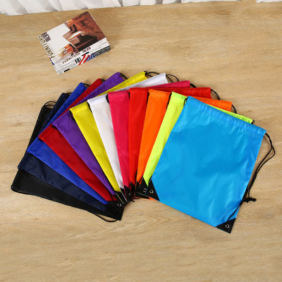 Saco de cordas personalizado para a vida escolar diária Material poliéster multifuncional