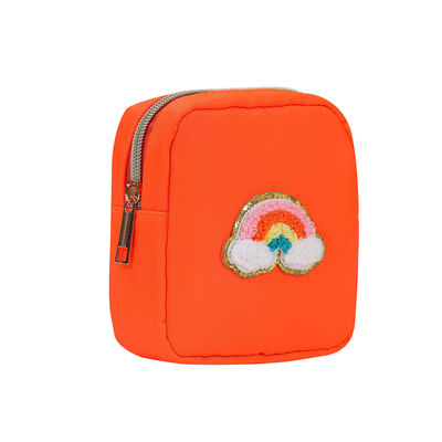 24 cores fechadura impermeável Saco de higiene Sacos grandes de maquiagem para viagens em saco de nylon