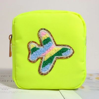 24 cores fechadura impermeável Saco de higiene Sacos grandes de maquiagem para viagens em saco de nylon
