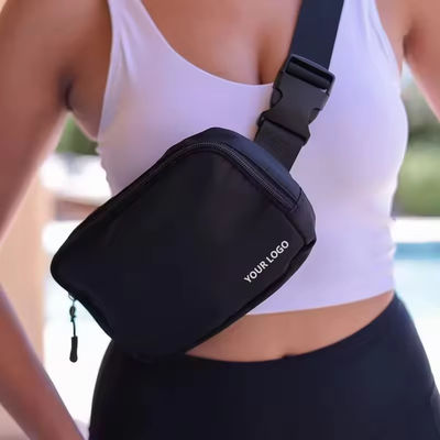 Desporto ao ar livre Treino Correndo Peito Saco traseiro de cão para mulheres Corpo de cruz de nylon personalizado
