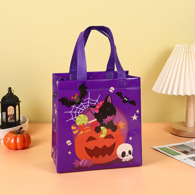 Desenhe o seu logotipo de impressão Bolsas de presente de Natal Bolsas personalizadas para viagens e saídas