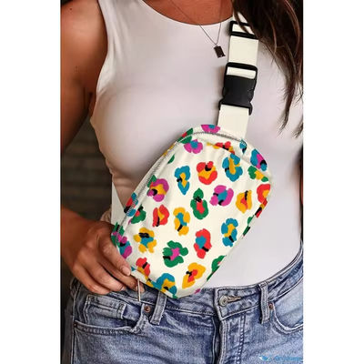 Desporto ao ar livre Treino Correndo Peito Saco traseiro de cão para mulheres Corpo de cruz de nylon personalizado