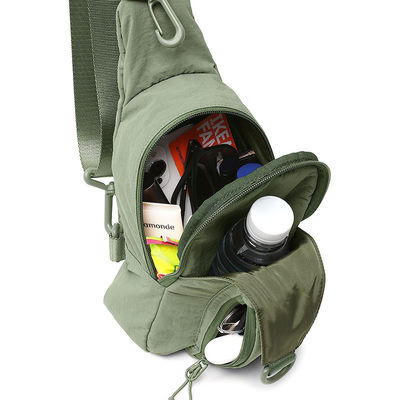 Pequeno Mini Viagem Desporto impermeável Nylon ombro Crossbody Sling Saco Para Homens almofada