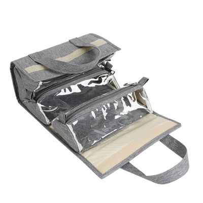 Saco de maquiagem de viagem Kit organizador de roupas de banho para mulheres