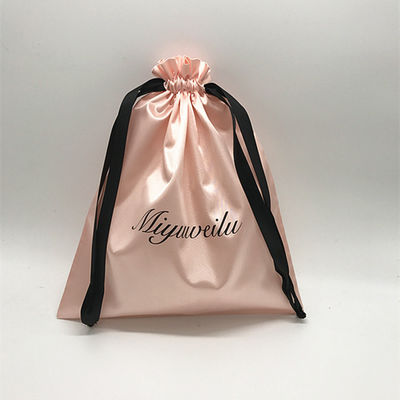 Logotipo personalizado Bolsas de satinagem suave para embalagens de jóias