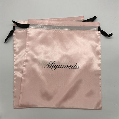 Logotipo personalizado Bolsas de satinagem suave para embalagens de jóias
