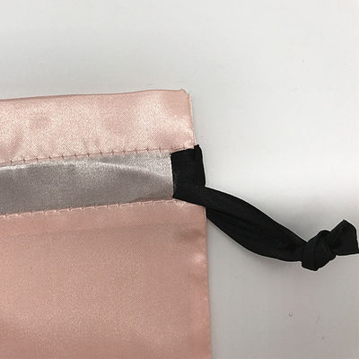 Logotipo personalizado Bolsas de satinagem suave para embalagens de jóias