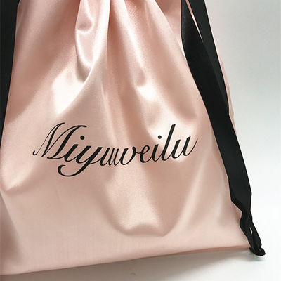 Logotipo personalizado Bolsas de satinagem suave para embalagens de jóias