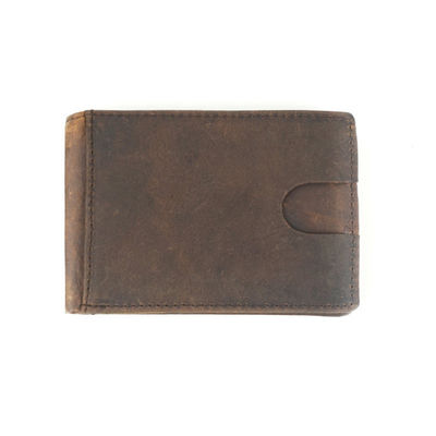 A mais recente moda 100% de pele genuína Homem carteira com Zip Moeda bolso e personalizar logotipo