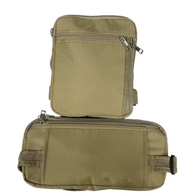 Saco de viagem de pescoço pequeno de nylon à prova d'água para telemóvel e cartão aceitável