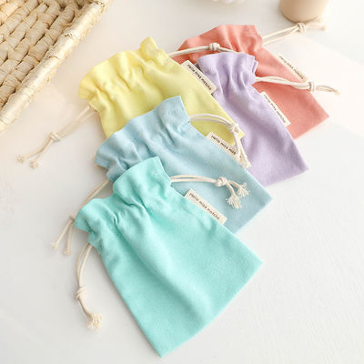 Saco de cordas de algodão natural e ecológico