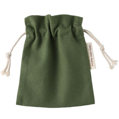 Saco de cordas de algodão natural e ecológico