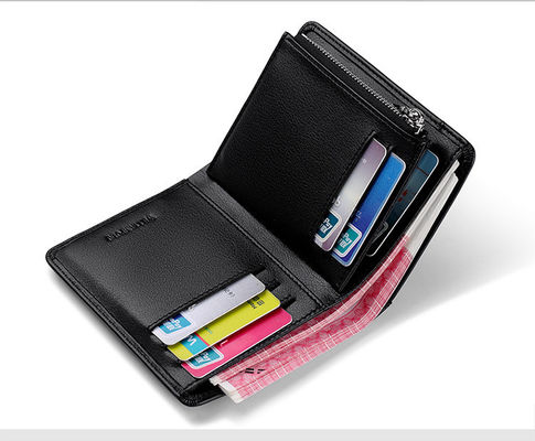 Carteira Multifuntcional Bifold Homem mais recente Design de moda para Homens Viagens e Negócios