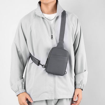 Vida Diária Custom Nylon Sling Unisex Adolescentes Pequeno Esporte Homem Bolsa para Homens e OEM / ODM
