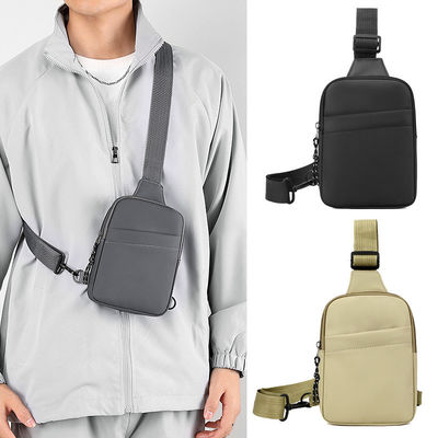 Vida Diária Custom Nylon Sling Unisex Adolescentes Pequeno Esporte Homem Bolsa para Homens e OEM / ODM