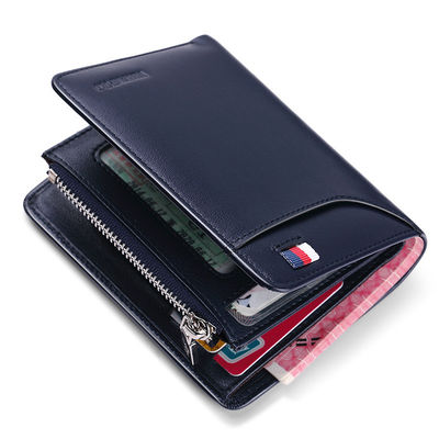 Carteira Multifuntcional Bifold Homem mais recente Design de moda para Homens Viagens e Negócios