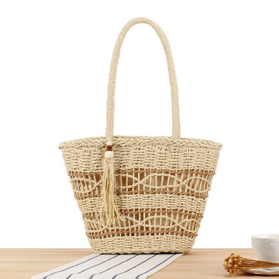 Cores personalizadas Moda Summer Beach Bag Mulher Lady Palha Mensageiro Tote Bags Bolsas de ombro Bolsas de mão