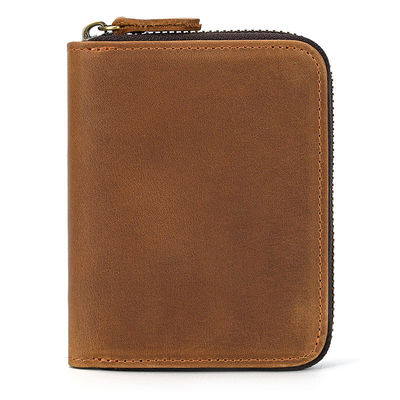 Carteira de couro genuíno para homens com carteira de carteira bolsa curta carteiras de fecho para padrão