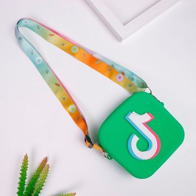 Mini Sacos Quadrados de Geleia para Meninas Moedas de Moda e Funcionais Incluído