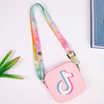 Mini Sacos Quadrados de Geleia para Meninas Moedas de Moda e Funcionais Incluído