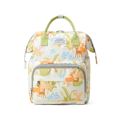 Viagem Moda Materiais principais Resistente à água Poliéster Fraldas Mochila de mamã