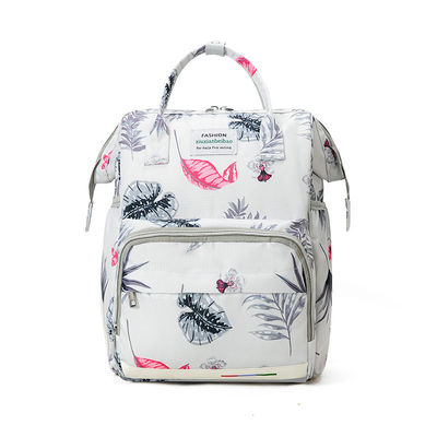 Viagem Moda Materiais principais Resistente à água Poliéster Fraldas Mochila de mamã