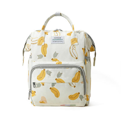 Viagem Moda Materiais principais Resistente à água Poliéster Fraldas Mochila de mamã