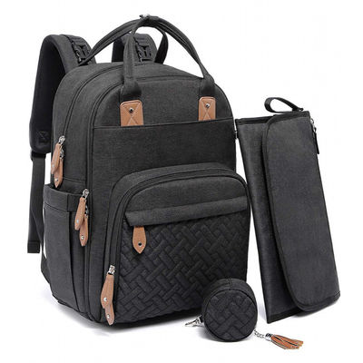 Bolsa de fraldas de bebê mais recente da moda da Oxford Mochila Eco Amigável Bolsa de fraldas personalizada multifuncional