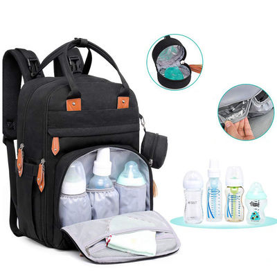 Bolsa de fraldas de bebê mais recente da moda da Oxford Mochila Eco Amigável Bolsa de fraldas personalizada multifuncional