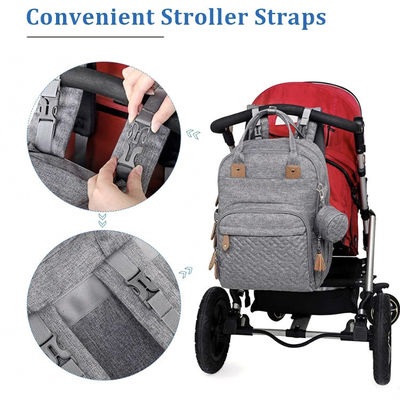 Bolsa de fraldas de bebê mais recente da moda da Oxford Mochila Eco Amigável Bolsa de fraldas personalizada multifuncional