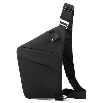 Bolsa de Sling de Peito Antiroubo Multifuncional Personalizada Bolsa de Mensageiro Crossbody para Homens