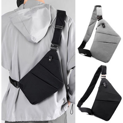 Bolsa de Sling de Peito Antiroubo Multifuncional Personalizada Bolsa de Mensageiro Crossbody para Homens