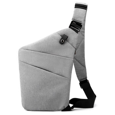 Bolsa de Sling de Peito Antiroubo Multifuncional Personalizada Bolsa de Mensageiro Crossbody para Homens