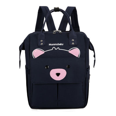 Logotipo personalizado Tote Baby Bags Saco de fraldas úmido Nappy Mochila em cor personalizada