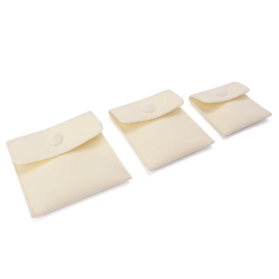 OEM/ODM aceitável bolsas de jóias de microfibra logotipo personalizado bolsas de brincos para chegadas