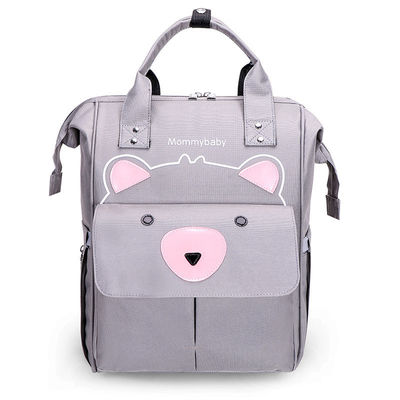 Logotipo personalizado Tote Baby Bags Saco de fraldas úmido Nappy Mochila em cor personalizada